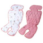 LAT Baby Pushchair Seat Liners, Cooling Pram Liner Baby Pushchair Cooling Pad, Baby Stroller Gel Cooling Pad for Pushchair Pram Stroller Buggy Car Seat (D)