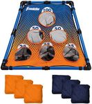 Franklin Sports 6 Hole Bean Bag Toss - Indoor + Outdoor Bean Bag Toss Set with (6) Bags Included - Bean Bag Toss for Kids + Adults