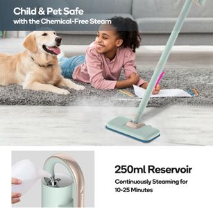 Newbealer Steam Mop and Handheld Cleaner – Multi-Purpose Floor Steamer