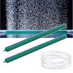 Jainsons Pet Products Air Stone Bar – 12 Inch Air Stick Bubbler with 4 Meter Pipe for Aquarium, Fish Tank Air Stone, Oxygen Diffuser for Hydroponics, Aquatic Systems (2PCS)