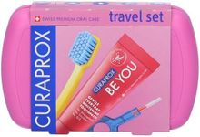 Curaprox Travel Set Pink single