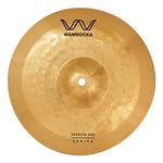 Wambooka Session Pro 10" Splash Cymbal for Drum Set - Italian Design, B8 bronze (hand-hammered)