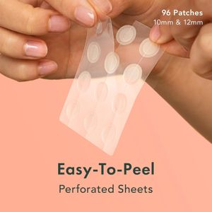 Rael Pimple Patches 96-Pack – Hydrocolloid Acne Spot Treatment