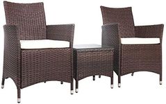 Gardeon 3pcs Wicker Patio Furniture