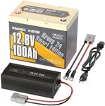 Power Queen Bluetooth 12V 100Ah LiF