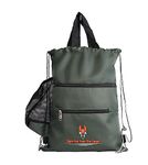 Krishiv Penguin 14 Litre Backpack Daypack Drawstring Dori Bags Sports Gym Hiking Bag (Green)