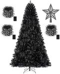 7.5ft Black Christmas Tree Artifici