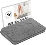 AWW Stone Bath Mat, Non-Slip Diatomite Stone Bath Mat, Quick Drying Bath Mat Stone Absorbing, Super Absorbent Diatomaceous Earth Bath Mat for Bathroom Kitchen, Easy to Clean 23.62x15.47, 2 Pack