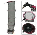 2.1m (6ft 10in) Keep Net & Bank Stick For Match Carp Course Fishing Adjustable Tilt Head Net