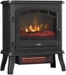 duraflame® Infrared Quartz Electric Fireplace Stove Heater, Black