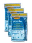 18 Riccar Simplicity Type H Vacuum Bags, Canister Vacuum Cleaners, S13L, S14CL, S18, S24, S30, S36, S38, 1500