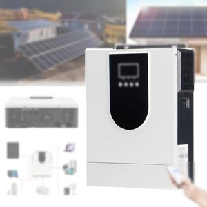 Solar Inverter, 1.0Kw-4.2Kw, Hybrid Inverters Dc 12V/24V To Ac 220V, Built-in 40-120A MPPT Solar Controller, Too Many Batteries, Intelligent Control,1.0Kw
