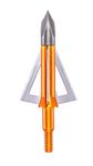 Muzzy Products 3 Blade Crossbow Broadhead, 1 3/16-Inch, 100-Grain, Orange, 3-Pack