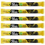 Panda Black Licorice Stick Bars Vegan Fat Free Non GMO 32g (Bundle of 6)