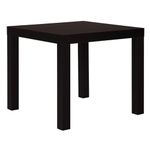 Espresso, End Table : DHP Parsons Modern End Table, Dark Espresso