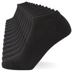 FM London (12-Pack) Unisex Trainer Socks Ankle Sports Socks for Men & Women Suitably Worn as Running Socks Breathable, Comfortable, Ergonomic