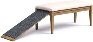 OIC Pet Wagsby Bench with Ramp (Harvest Oatmeal)