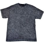 Colortone Mens Mineral Wash Short Sleeve Heavyweight T-Shirt (M) (Black)