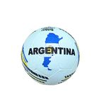 Svaan Argentina Moulded Football & Free Air Pump | Rubberized Moulded | Suitable for Hard Ground | Training Ball | Soccer Ball | for Men/Women | Football Size - 5 (Multicolor)