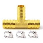 Metaland Brass 1/2" Barbed Tee Fitt