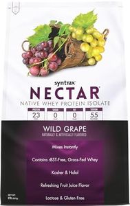 Syntrax Nectar Whey Protein Isolate, Wild Grape, 2 Pound