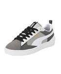 PUMA Suede Bloc WTFormstripe2 Shoes, Steel Gray Dark Shadow, 6 UK