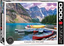 EuroGraphics Canoes on The Lake Jigsaw Puzzle (1000-Piece)