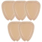 Carbou Wound Dressing Sacrum Silicone Foam Dressing with Adhesive Border, 6''x7'' Waterproof Sacral Pad for Sacrum,Butt Bed Sore,Pressure Ulcer,High Absorbent Wound Care Bandages,5 Pack