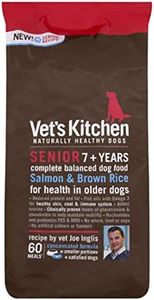 Vet's Kitchen - Senior Dog 7+ Years - Complete Dry Dog Food - Protect and Care Salmon and Brown Rice - Advanced Nutrition - 7.5kg