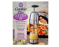 Wilton Cookie Pro Ultra II Twelve Disk Set Cookie Press with 4 Bonus Disks