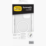 OtterBox Drop Protection Bundle for iPhone 15; Symmetry MagSafe Clear Case 3x Tested to Military Standard and Premium Glass Screen Protector advanced Antiscratch Technology, Clear