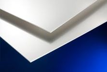 White PVC Plastic Sheets/Skins/Board /2mm & 2.5mm Thick 2440mm x 1220mm 8ft x 4ft, 2mm &2.5mm (2mm)