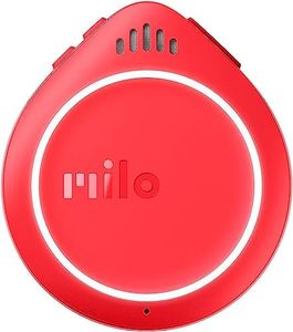 Milo Action Communicator – Talk with Friends Hands-Free While You Ride, Surf or Ski - Miloberry Red - Includes Action Clip