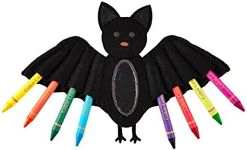 Mud Pie Kids Halloween Crayon Holder, Bat