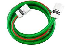 Hose Pipe Connection KIT to Join Your Hose Reel to Your Garden TAP 2M Length of Pipe +2 CONNECTORS in Green)