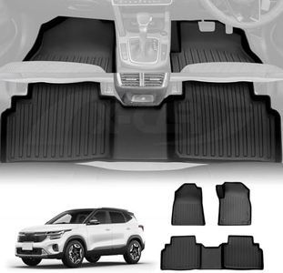 X-CAR 3D Customized Heavy Duty All Weather Car Mat Floor Liner Full Set Carpet for Kia Seltos 2019-Onwards