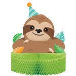 Creative Converting PC344503 Happy Sloth Honeycomb Centerpiece-1 Pc