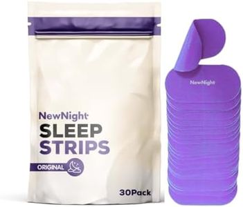 NewNight Mouth Tape for sleeping. Anti Snoring Sleep strips | Pack of 30.