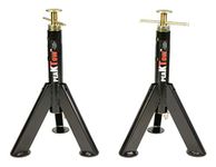 PEAKTOW PTJ0622 Telescopic Trailer RV Camper Stabilizer Jack 6000 Lbs Load Capacity 2PK