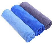 BW&HM Gym towel Sweat Towel Fast Dry Absorbent Microfibre Sports Towels For Men Women 40 x 80 cm 3 Pack