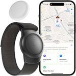 GPS Tracker for Kids, Teen, Elderly, Worldwide Real-Time GPS Watch for Kids Includes GPS Tracker and Adjustable Loss Prevention Wristband, Works with Find My APP (iOS Only)