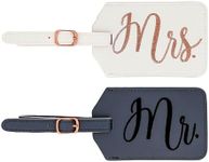 Miamica Mrs. & Mr. Luggage Tags, Gr