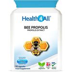 Bee Propolis High Strength 1000mg 90 Capsules (V) Immune system booster natural immune support supplement rich in functional antioxidants. Made in The UK by Health4All