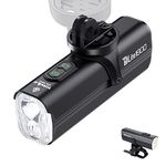 TOWILD DLite1800 Bike Lights for Night Riding,1800LM Dual Light Source System,Compatible with Garmin/GoPro Mount,5000mAh Rechargeable Battery,Waterproof Bike Front Light for Commuter Cyclists