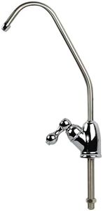 New Crystal Quest C16 1/4 Inch Tube European Faucet, Unique Design, Durable - Chrome