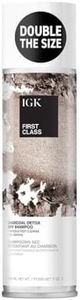 IGK First Class Charcoal Detox Dry Shampoo for Oily Hair + Scalp, 11 Oz