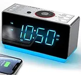 iTOMA Alarm Clock Radio with Blueto