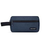 Urban Wolf Travel Toiletry Bag for Men and Women: Water-Resistant Shaving Kit/Bag for Toiletry Accessories, Hanging Dopp Kit, Cosmetics Pouch with Multiple Pockets (Blue)