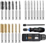 Auto Wire Brush 18-Pack Bore Brush 