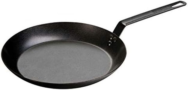 Lodge CRS12 Pre-Seasoned Carbon Steel Skillet 12" Black